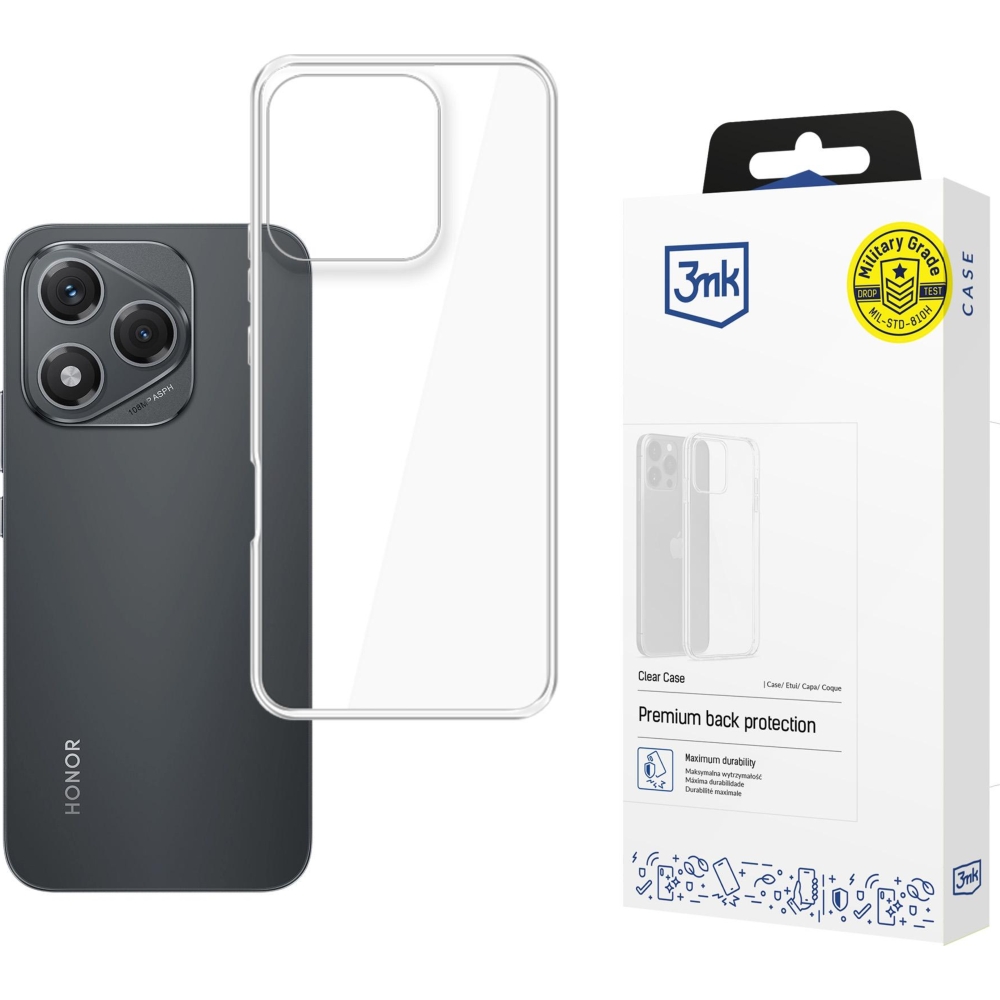 Etui 3mk Clear Case do Honor 400 Lite, przezroczyste